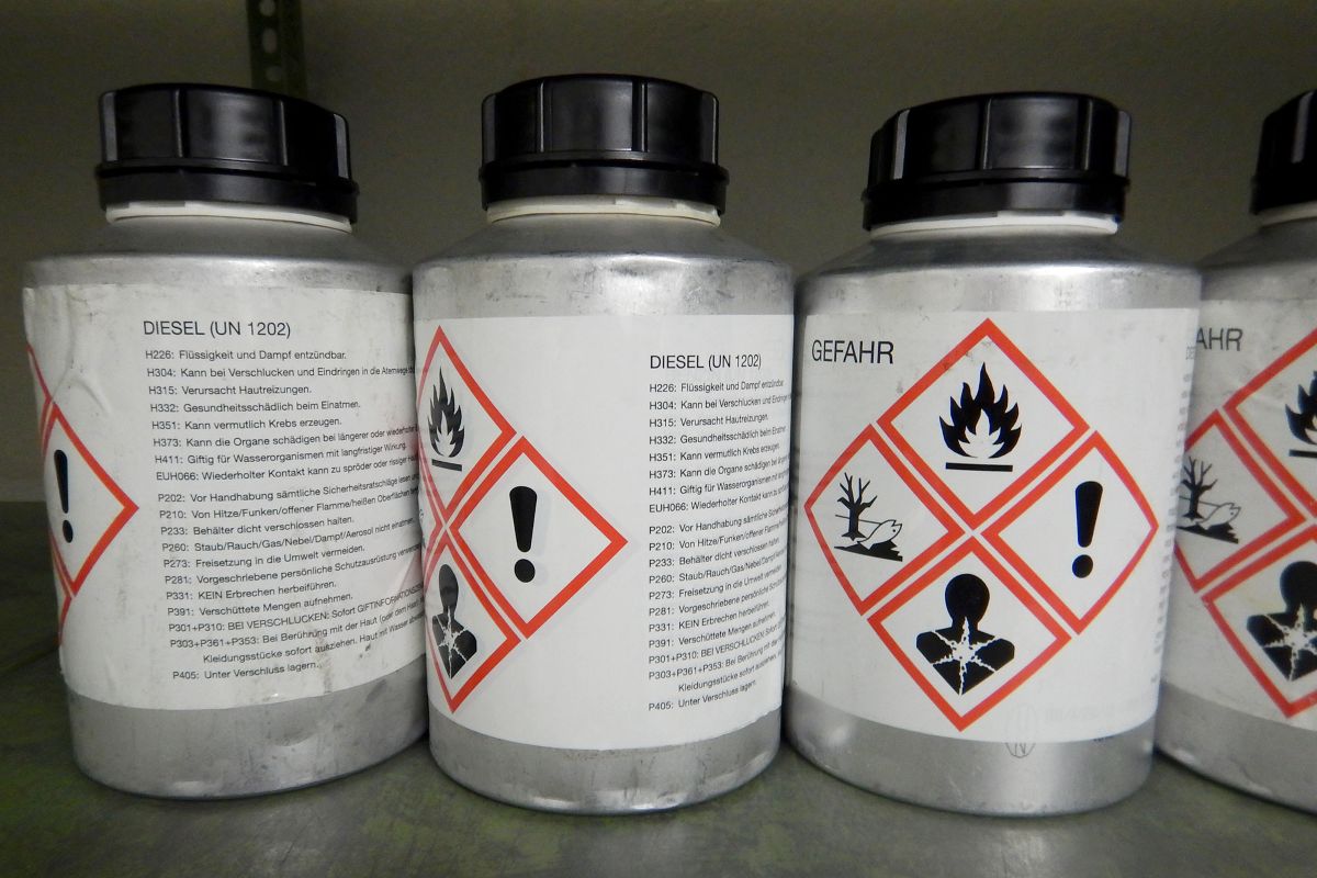 Foto Dieselproben